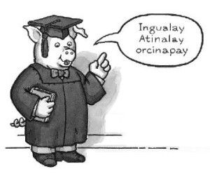 origins of pig latin